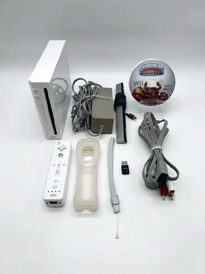 Nintendo Wii konsolės – rinkiniai ir priedai - nuotraukos Nr. 6