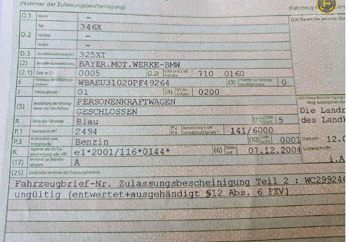Bmw 325ix - nuotraukos Nr. 2