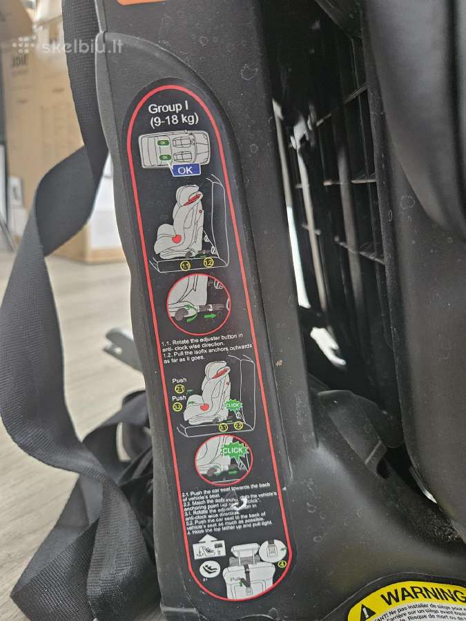 Be Cool isofix automobilinė kėdutė - nuotraukos Nr. 8