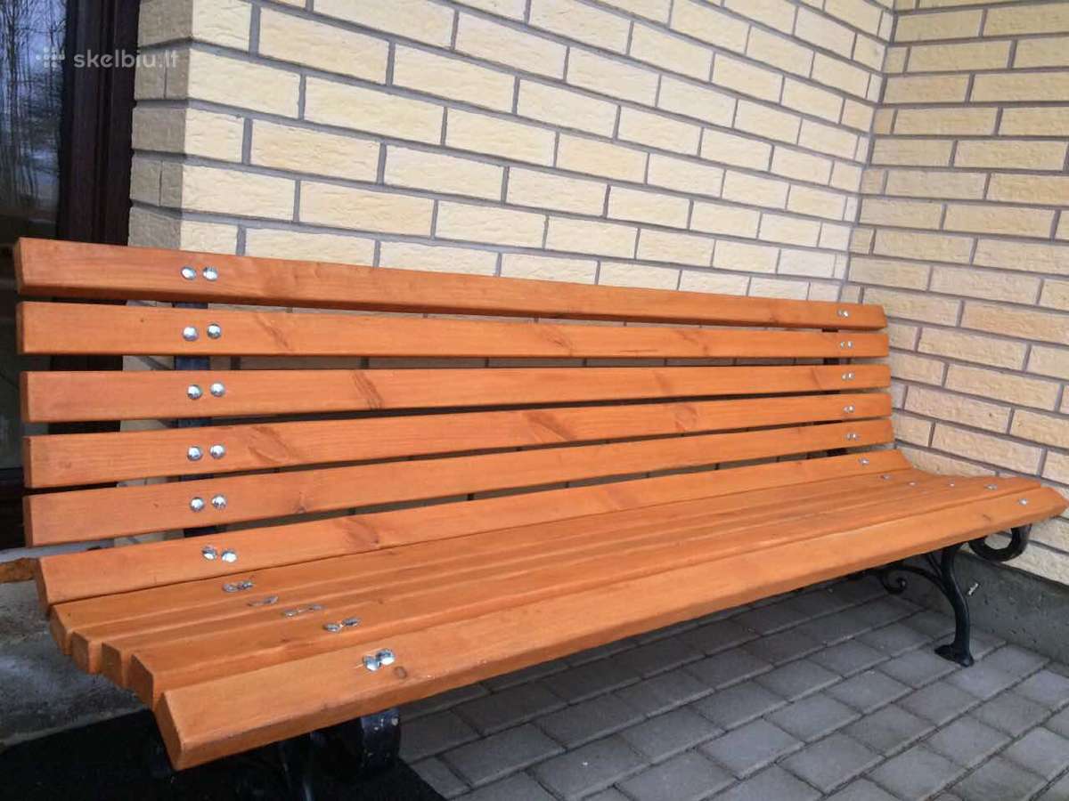 Lauko baldai, stalas, suoliukai. - nuotraukos Nr. 13