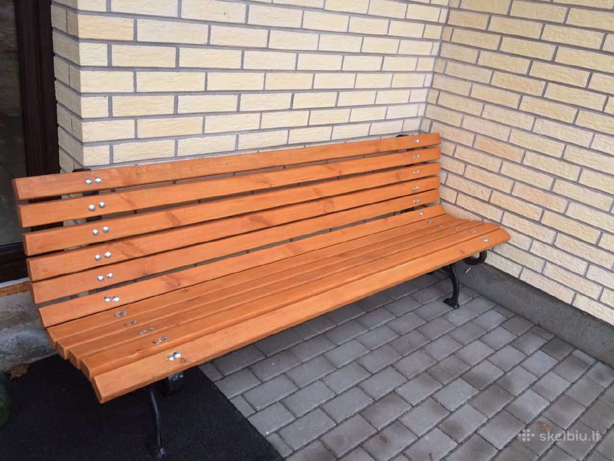 Lauko baldai: stalai, suolai, suoliukai, kėdės. - nuotraukos Nr. 10