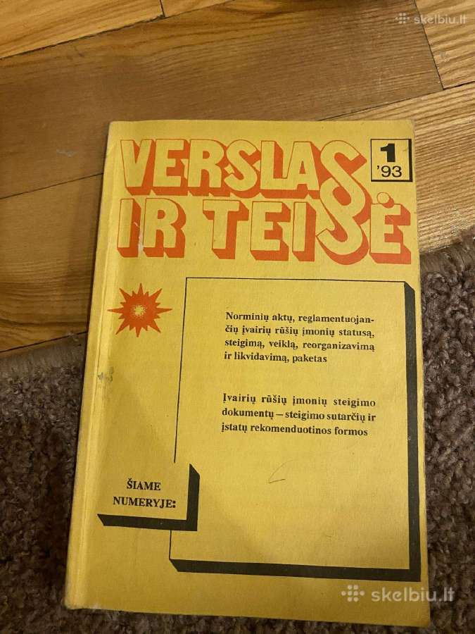 Zurnalai Verslo komercine teisė - nuotraukos Nr. 5