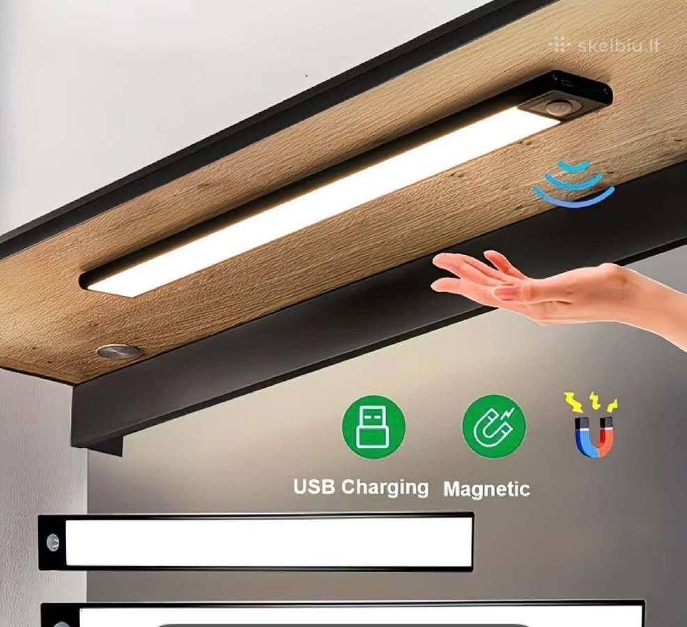 LED judesio sensorine sviesa