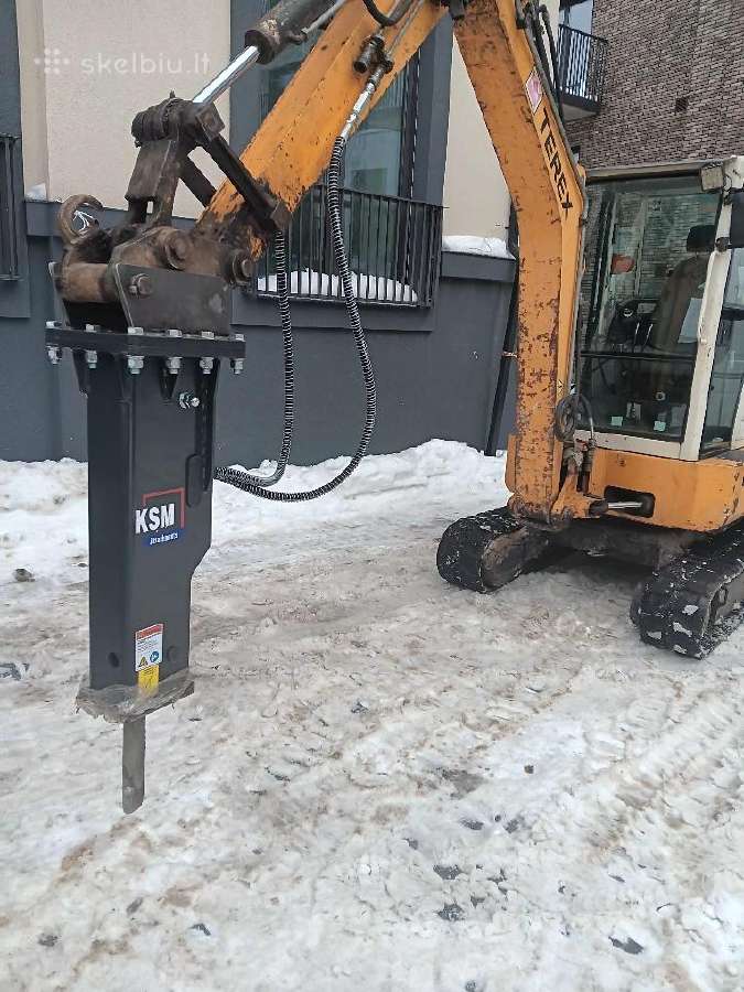 Traliuko ir mini ekskavatoriaus nuoma - nuotraukos Nr. 3