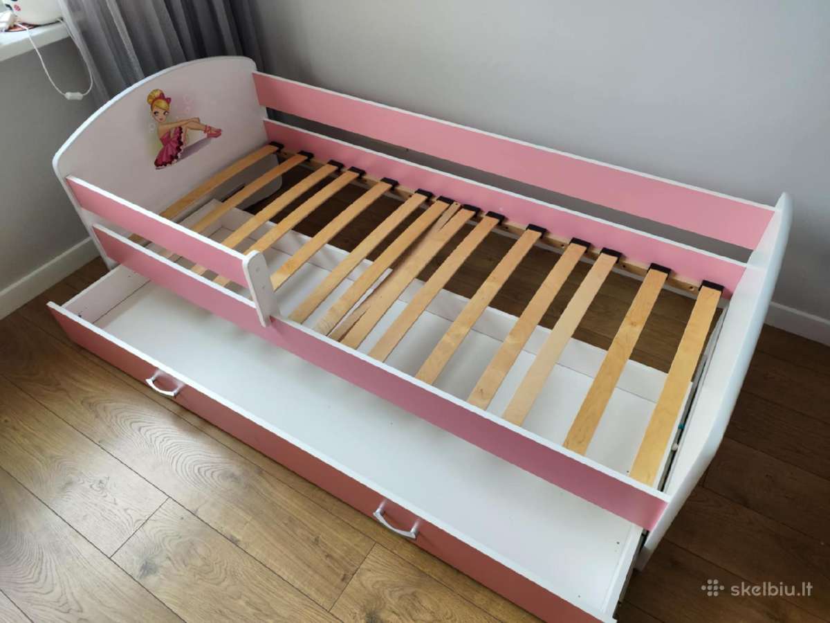 Princeses lova 180x80 su Lonas ciuziniu - nuotraukos Nr. 4