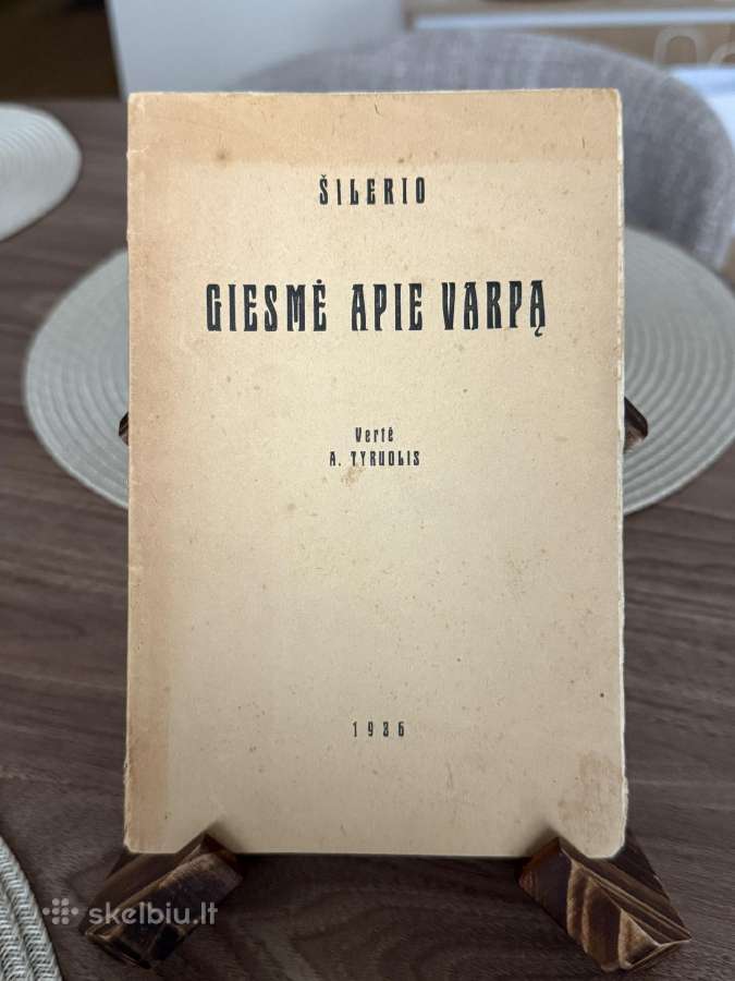 Giesmė apie varpą 1936 m.