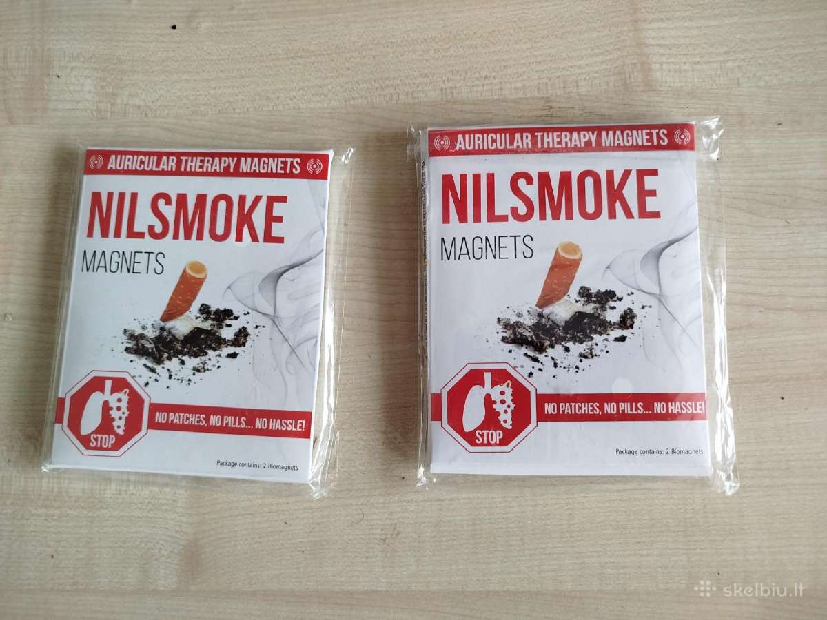 Nil Smoke - magnetai nuo rūkymo