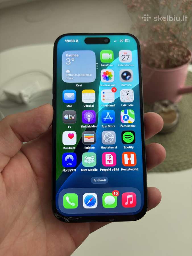 iPhone 15 pro 128gb
