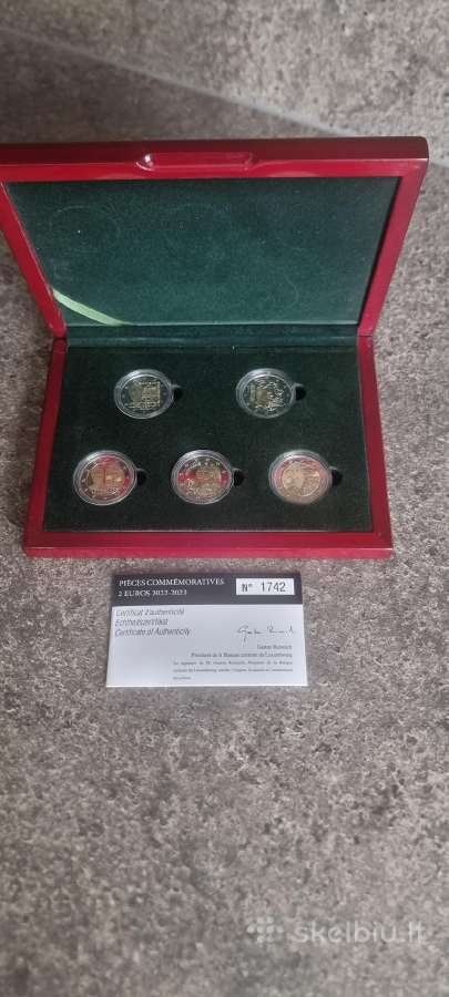 Liuksemburgas. 2022-2023m. 2euro Proof - nuotraukos Nr. 3