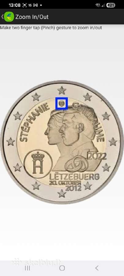 Liuksemburgas. 2022-2023m. 2euro Proof - nuotraukos Nr. 5