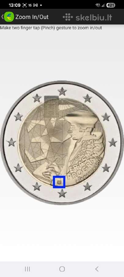 Liuksemburgas. 2022-2023m. 2euro Proof - nuotraukos Nr. 6