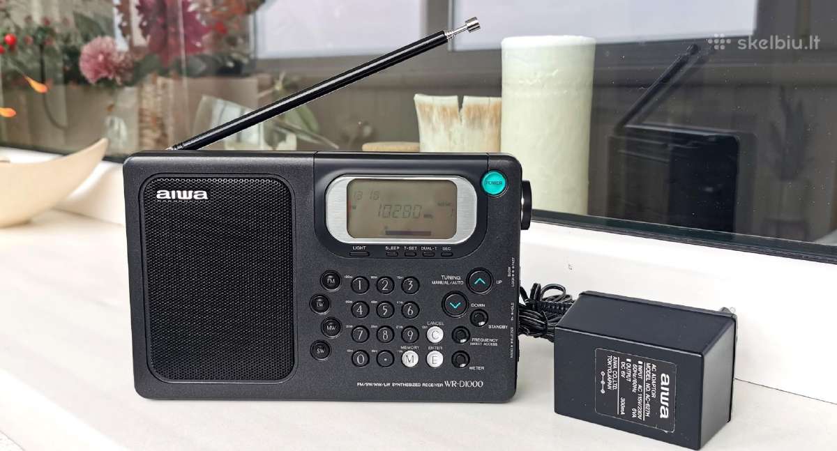Aiwa WR-d1000 Fm / Lw / Mw / Sw Pll Radijo imtuvas