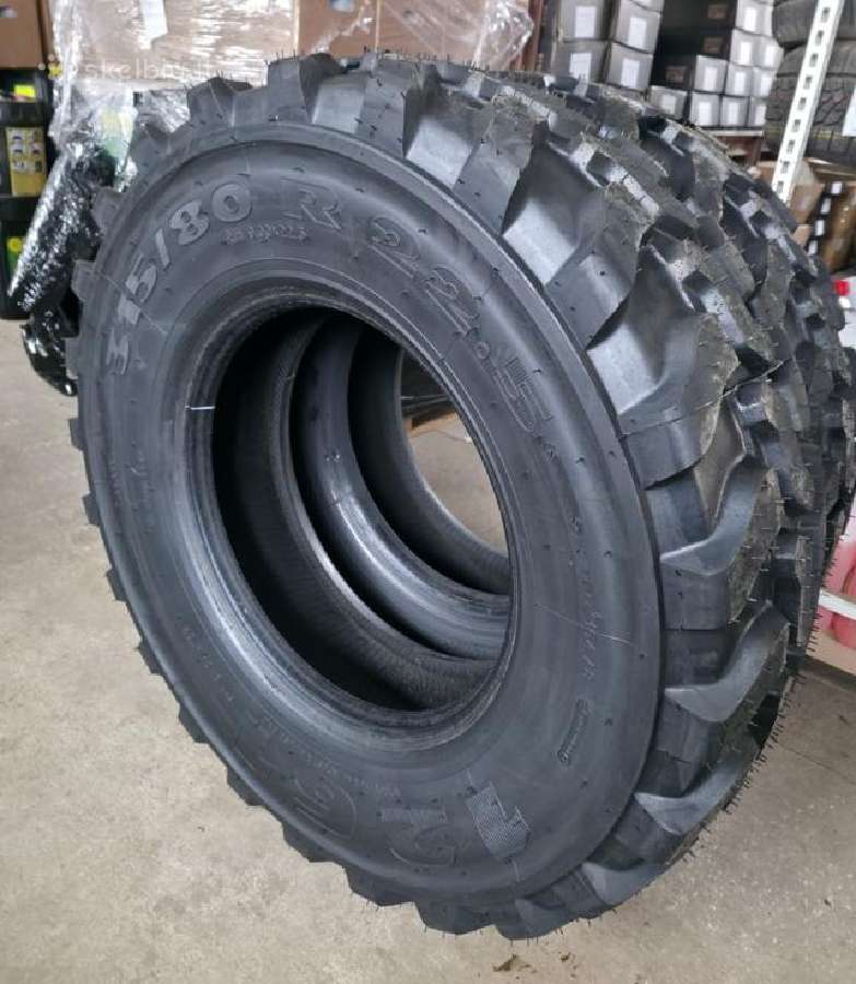 Naujos 315/80r22.5 Excavator 154a8 Tl padangos - nuotraukos Nr. 2