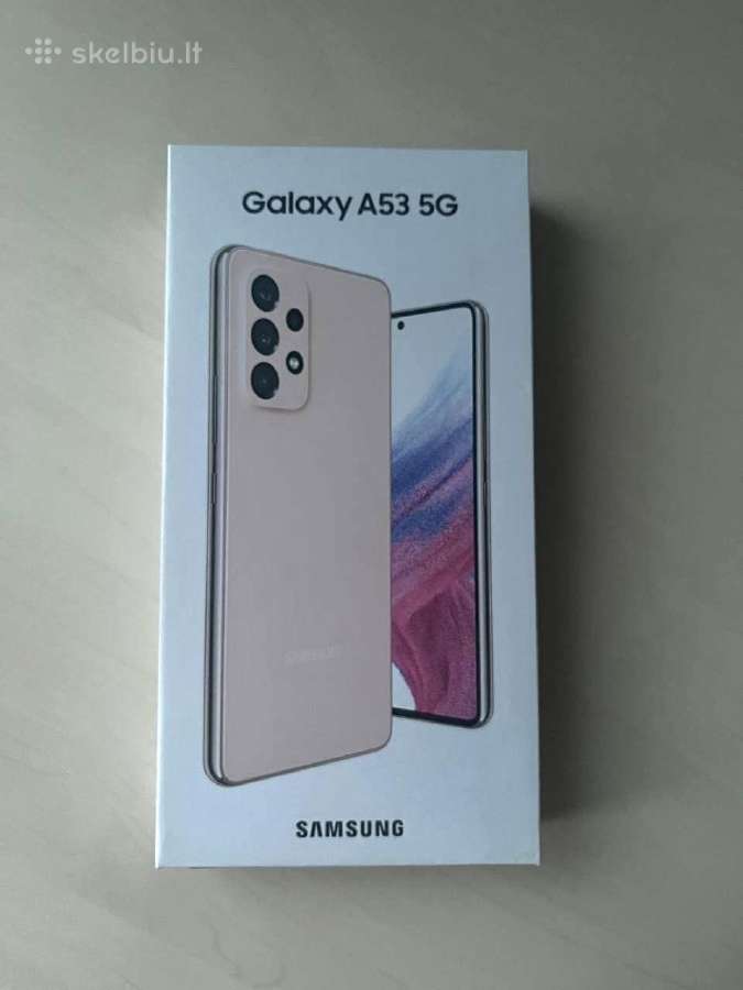 Telefonas Samsung Galaxy A53 5G 6/128gb - nuotraukos Nr. 3