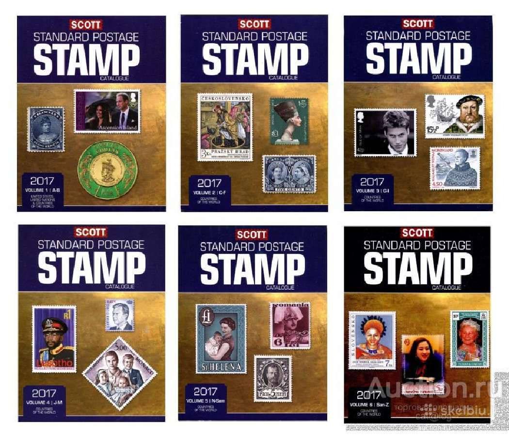 Katalogas „Scott -2017“