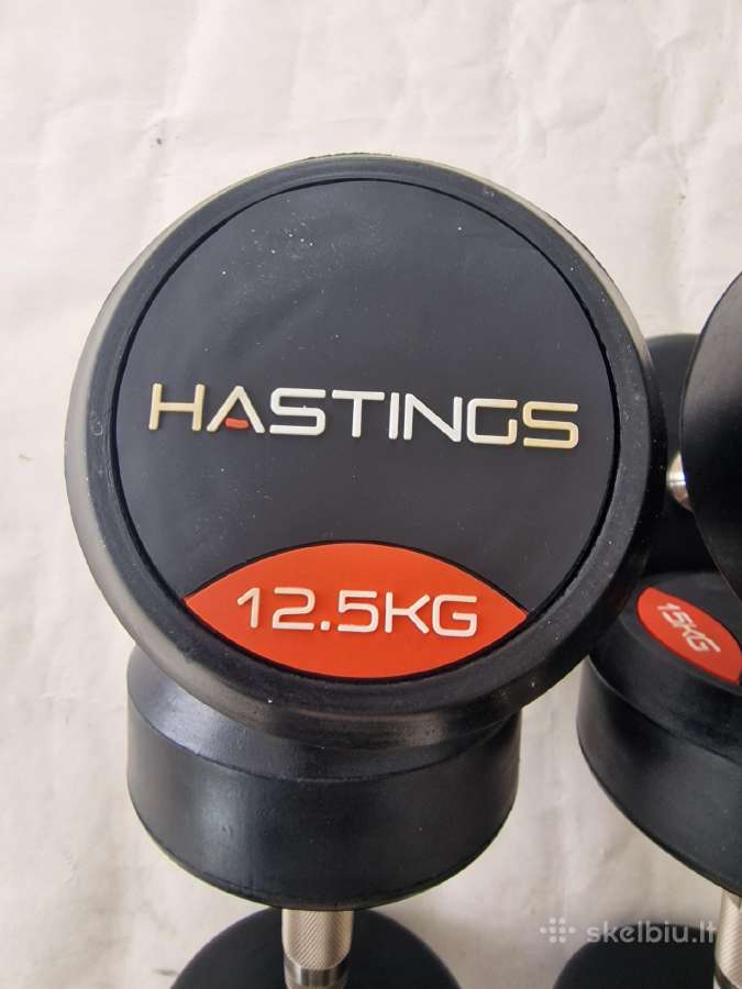 "Hastings" 12,5-20 kg profesionalūs hanteliai - nuotraukos Nr. 2