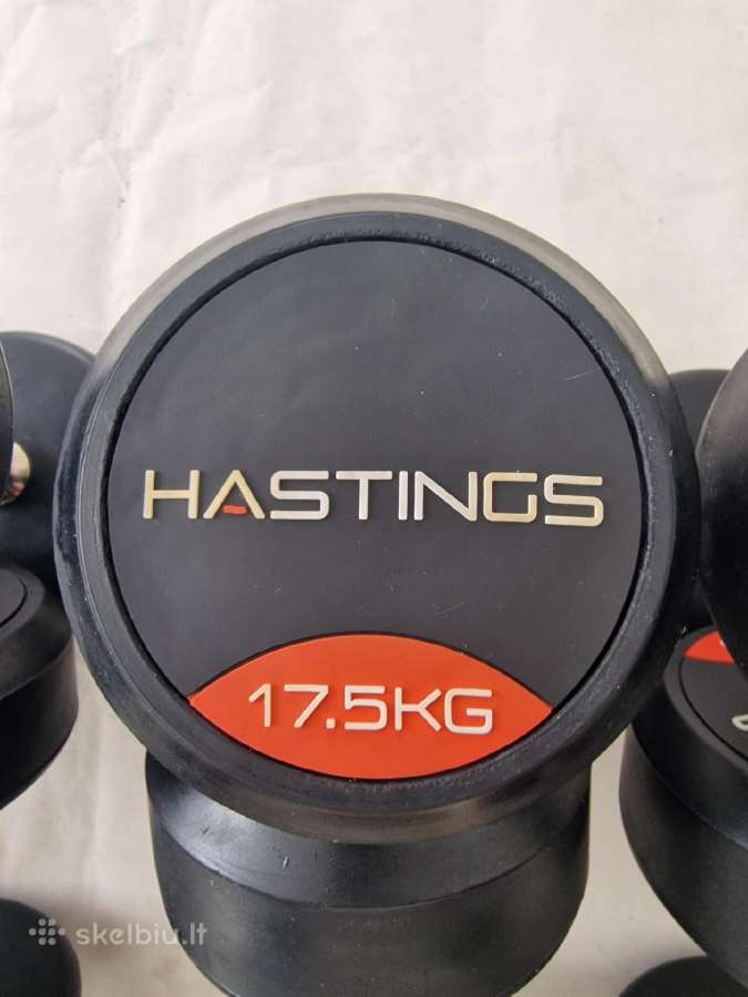 "Hastings" 12,5-20 kg profesionalūs hanteliai - nuotraukos Nr. 4