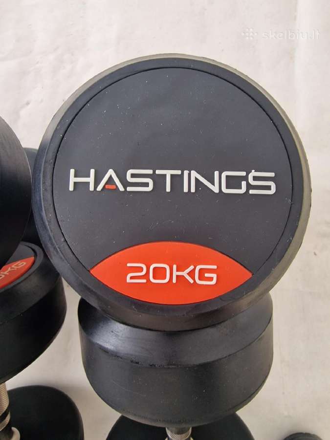 "Hastings" 12,5-20 kg profesionalūs hanteliai - nuotraukos Nr. 5
