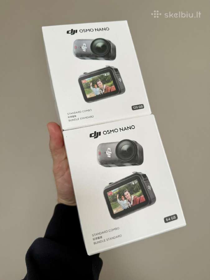 Dji veiksmo kamera Osmo Nano Standard Combo
