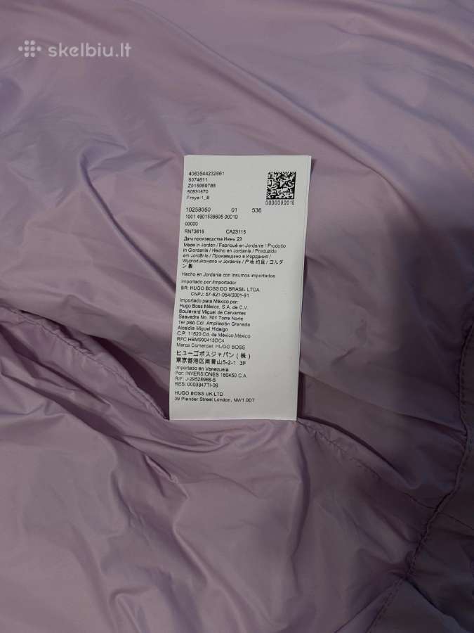 Hugo Purple Freya Jacket Striukė - nuotraukos Nr. 7