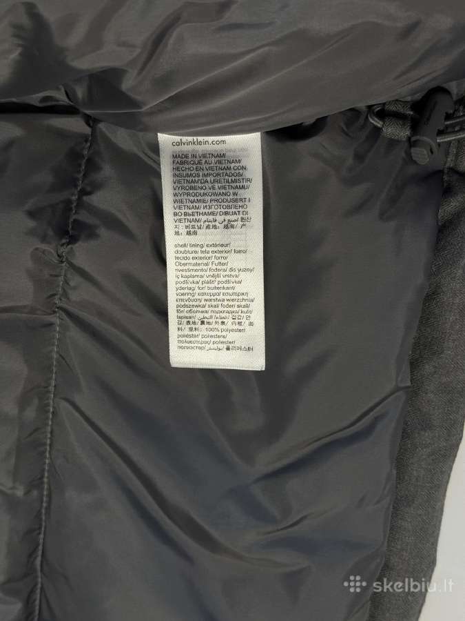 Puffer Grey paltas iš Calvin Klein. Mėgaukitės kla - nuotraukos Nr. 7