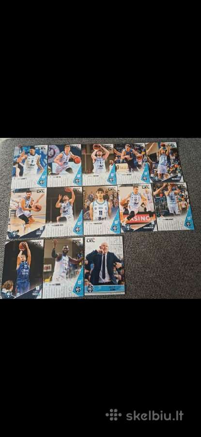 Lkl krepšinio kortelės 2023-24 - nuotraukos Nr. 2