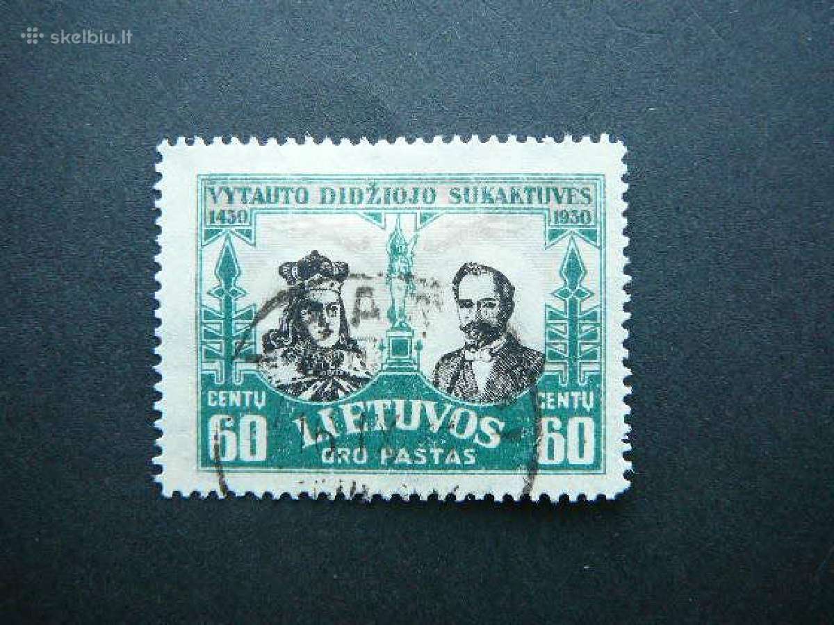 Lietuva 1930 Vytautas A. Smetona antsp. lit312a