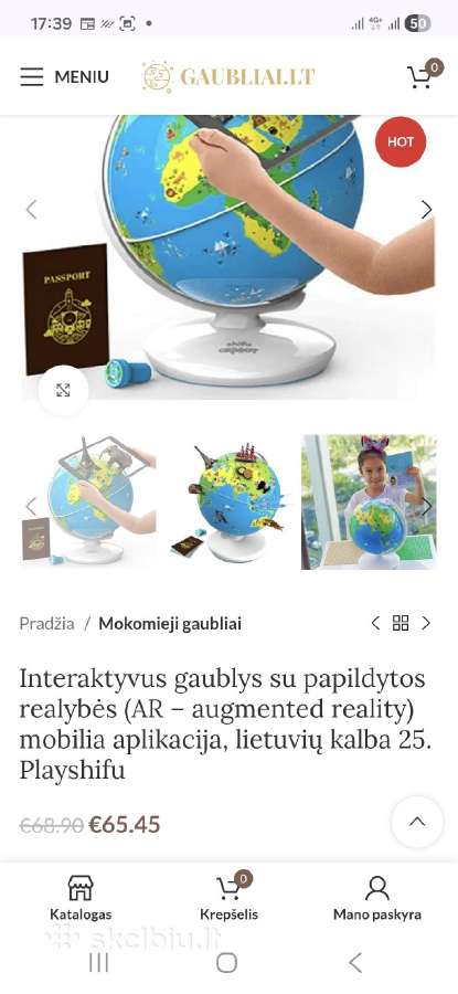 Interaktyvus gaublys - nuotraukos Nr. 4