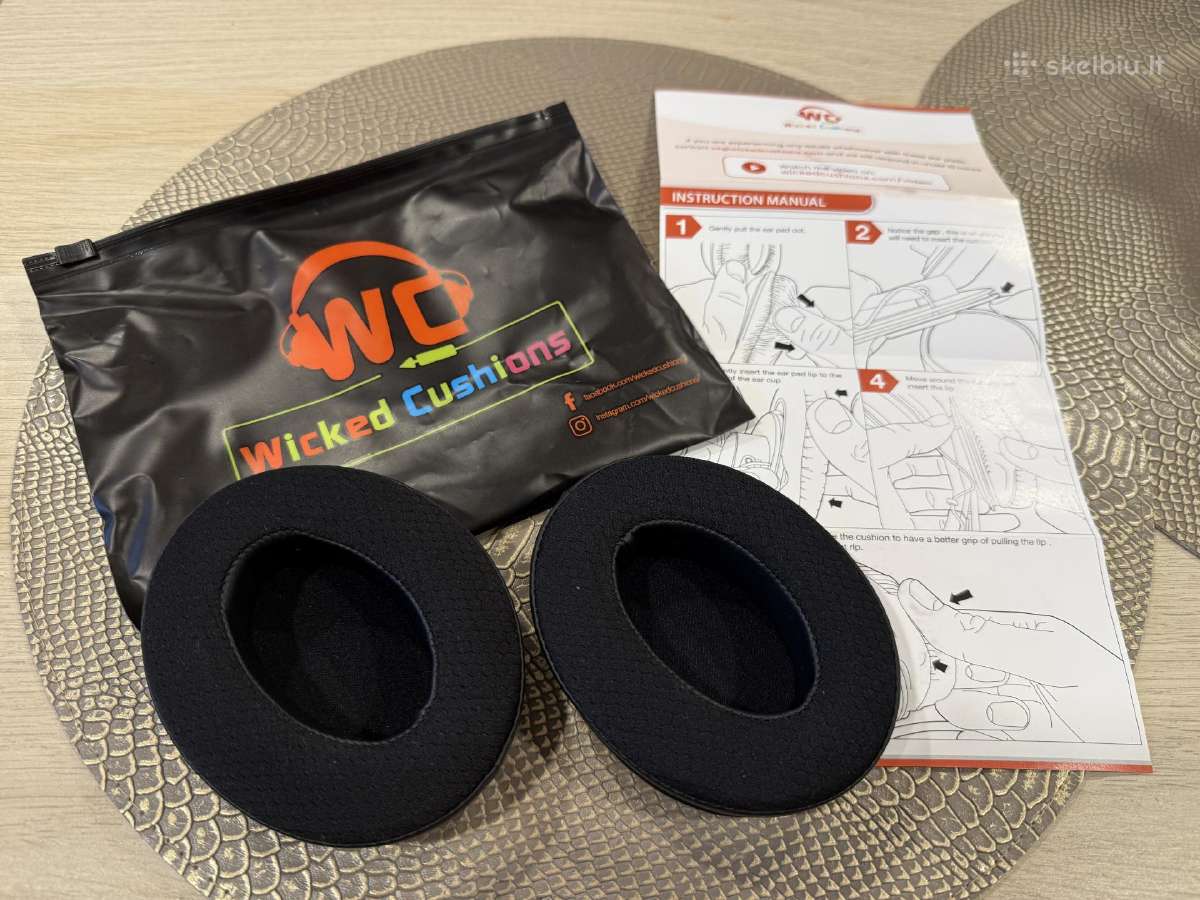 "Wicked Cushions" vėsinančios ausinių pagalvėlės