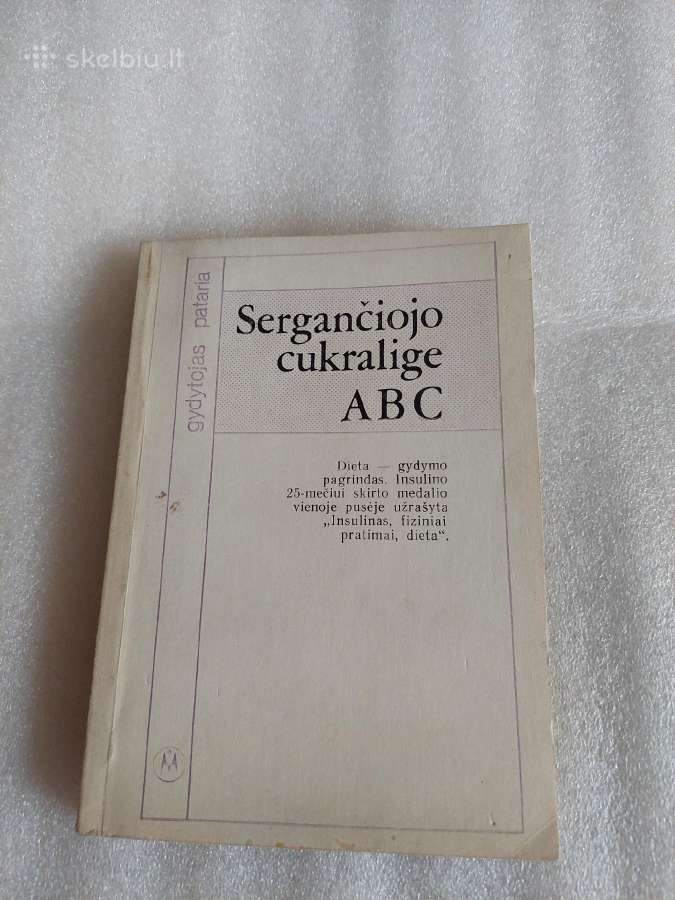 Sergančiojo cukralige Abc