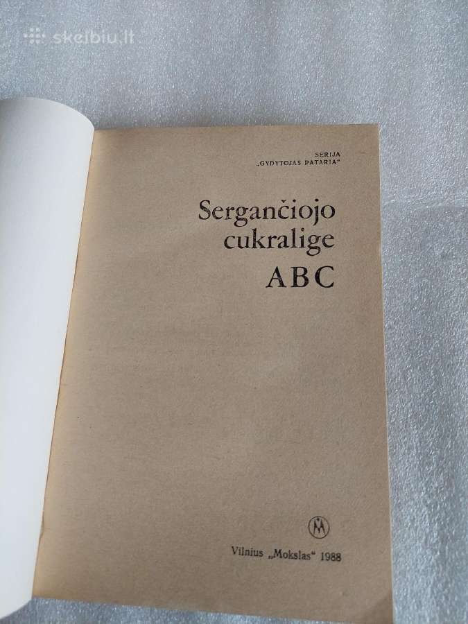 Sergančiojo cukralige Abc - nuotraukos Nr. 2