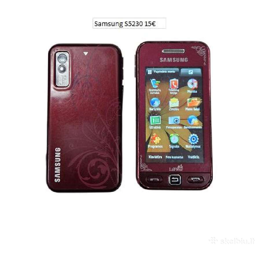 Samsung liečiamų telefonų kolekcija - nuotraukos Nr. 2