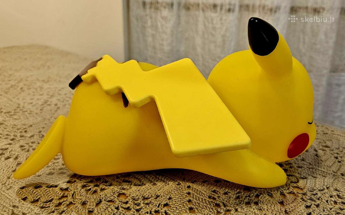 Pokemon LED lempa 25cm Pikachu Sleeping - nuotraukos Nr. 6