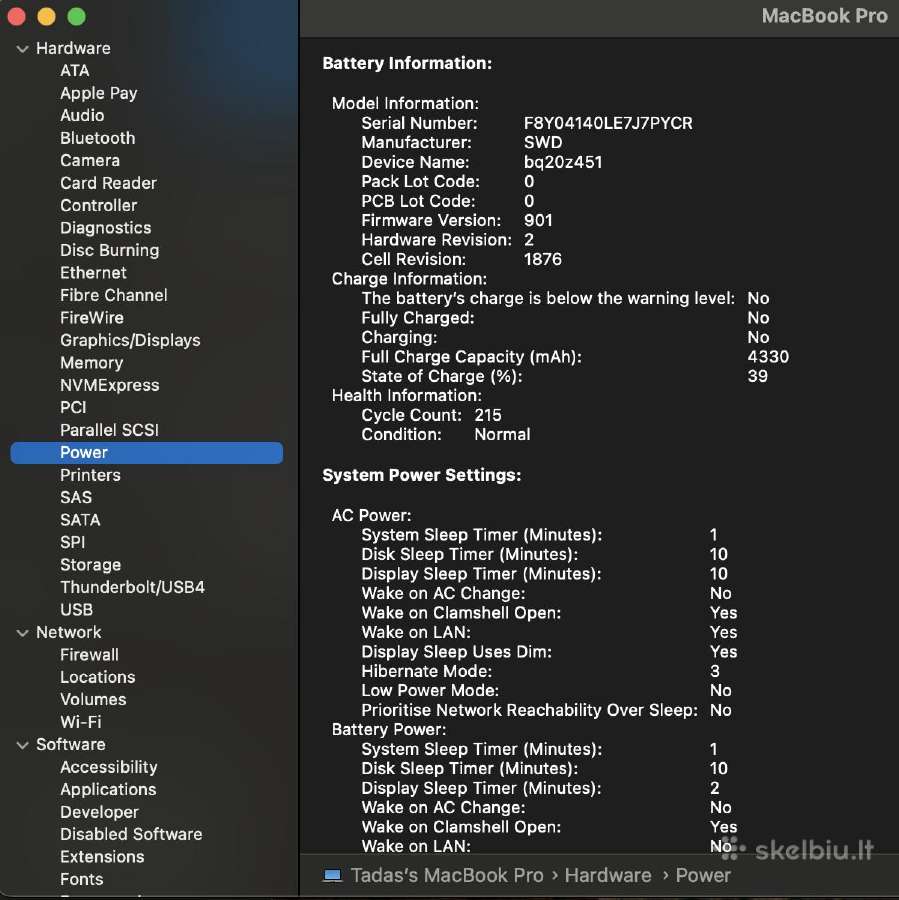 MacBook Pro 13inch Intel i7 - nuotraukos Nr. 3