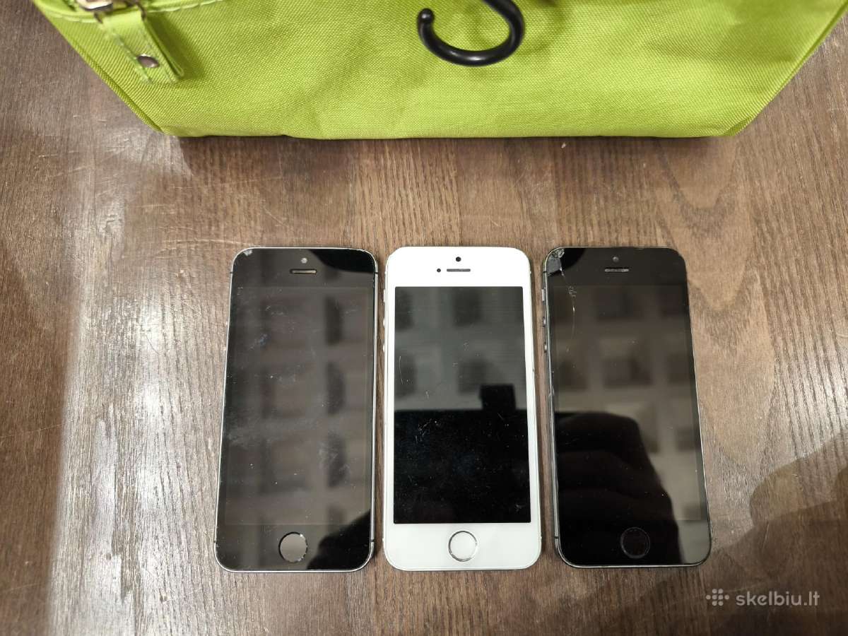 iPhone 5S. Trys už 10€