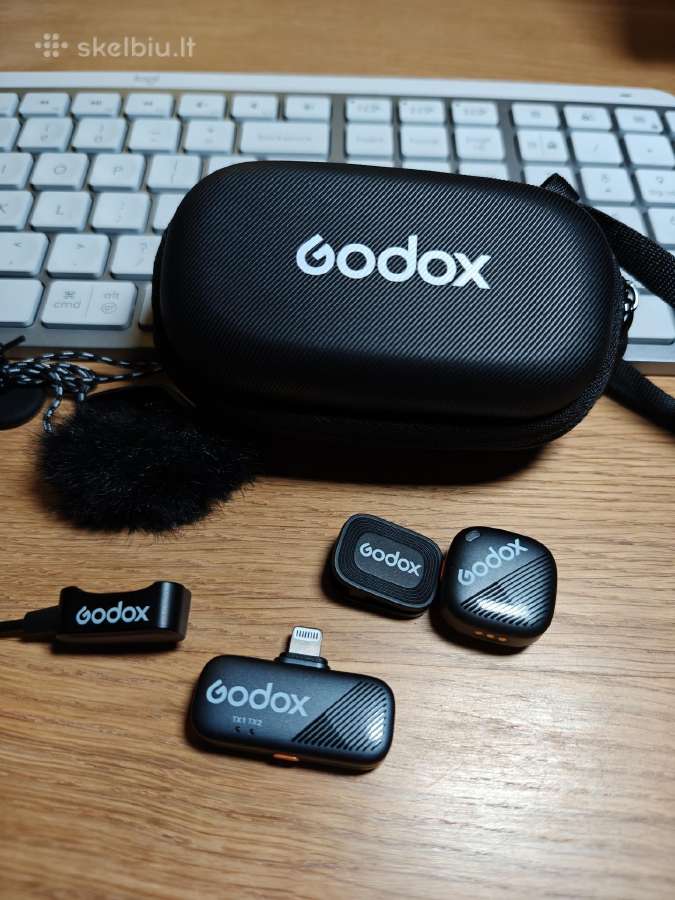 Belaidis mikrofonas iPhone Godox Cube SL kit1