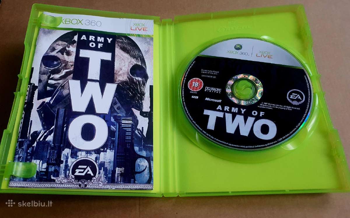 Army of Two Xbox 360 - nuotraukos Nr. 2