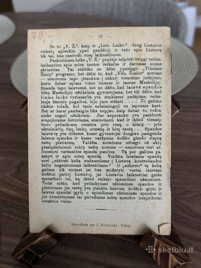 Valdžiai spaudą leidus 1905m - nuotraukos Nr. 5