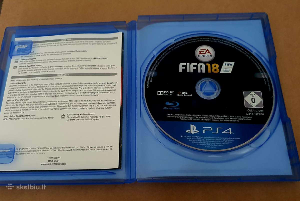 Fifa 18 Playstation 4 - nuotraukos Nr. 2