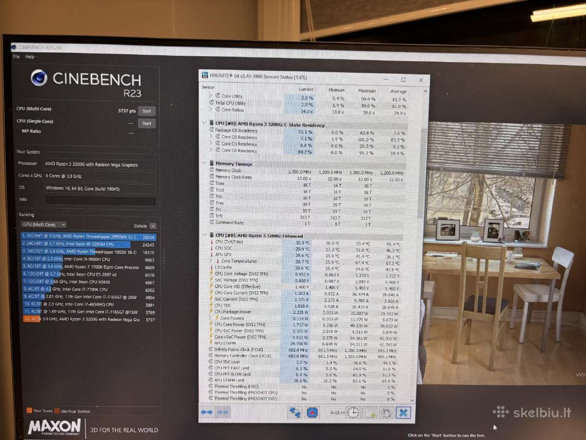 Procesorius Amd Ryzen 3 3200g Cpu - nuotraukos Nr. 4