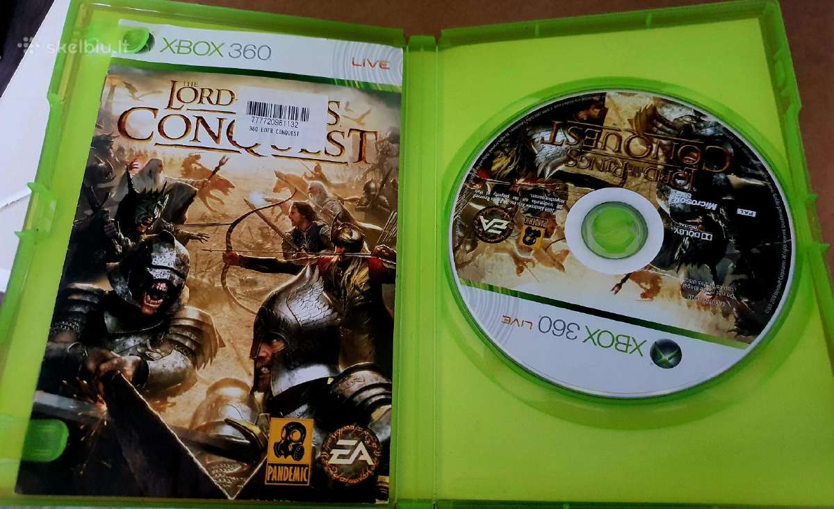 Lord of the Rings Conquest Xbox 360 - nuotraukos Nr. 2