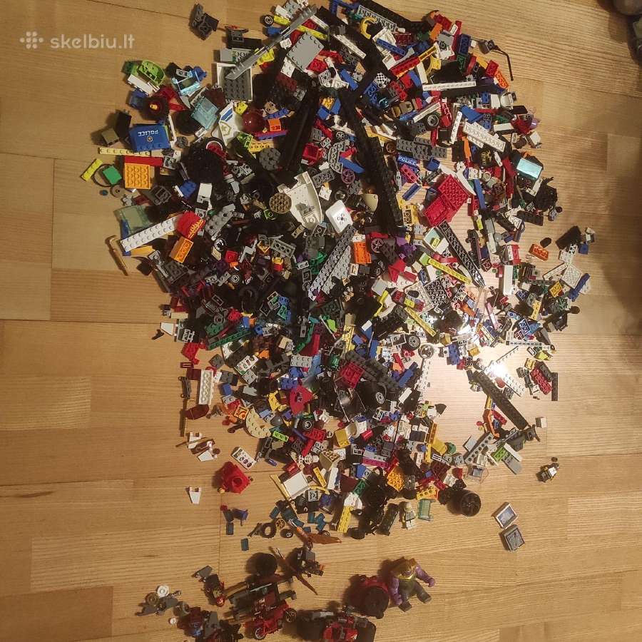 Lego detalės