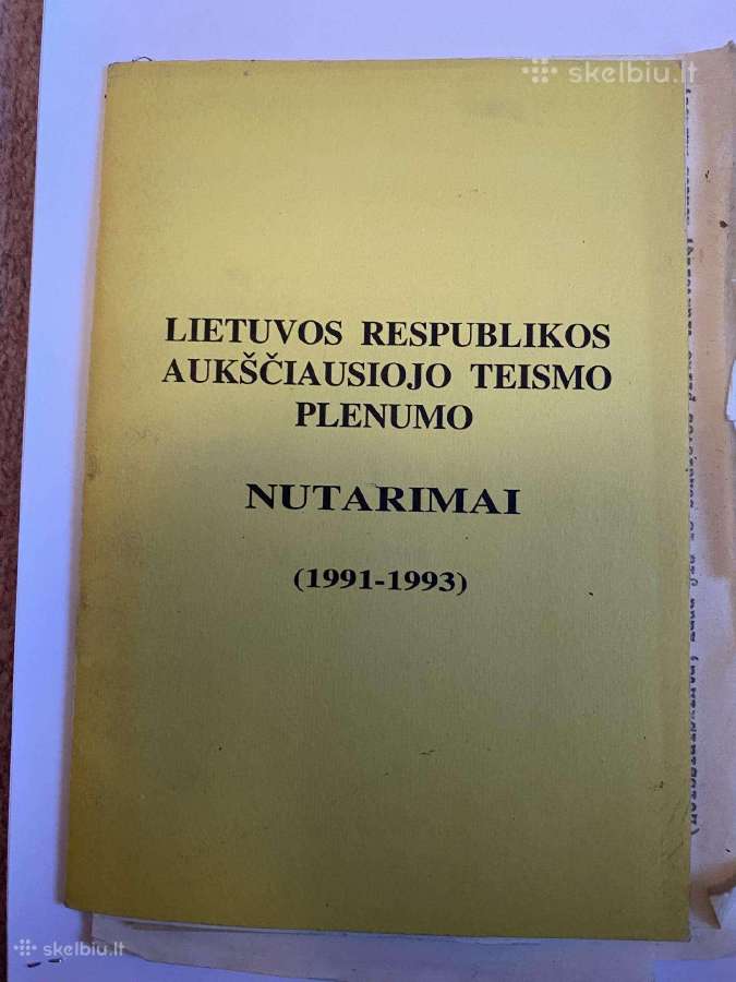 Parduodama tarybine literatura teises tematika - nuotraukos Nr. 7