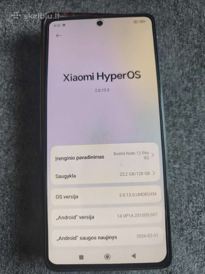 Xiaomi redmi note 12 pro 5G
