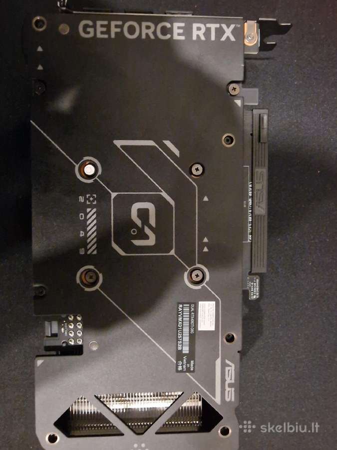Asus Geforce Rtx 4060 Ti Dual EVO Oc 8gb - nuotraukos Nr. 3