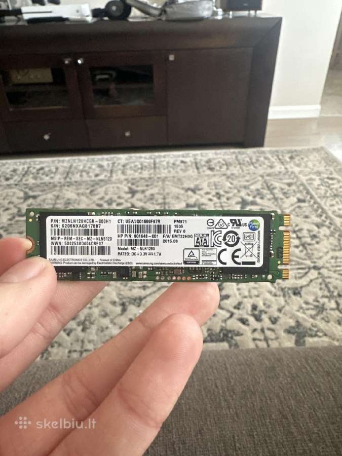 SSD Samsung Pm871a 128gb