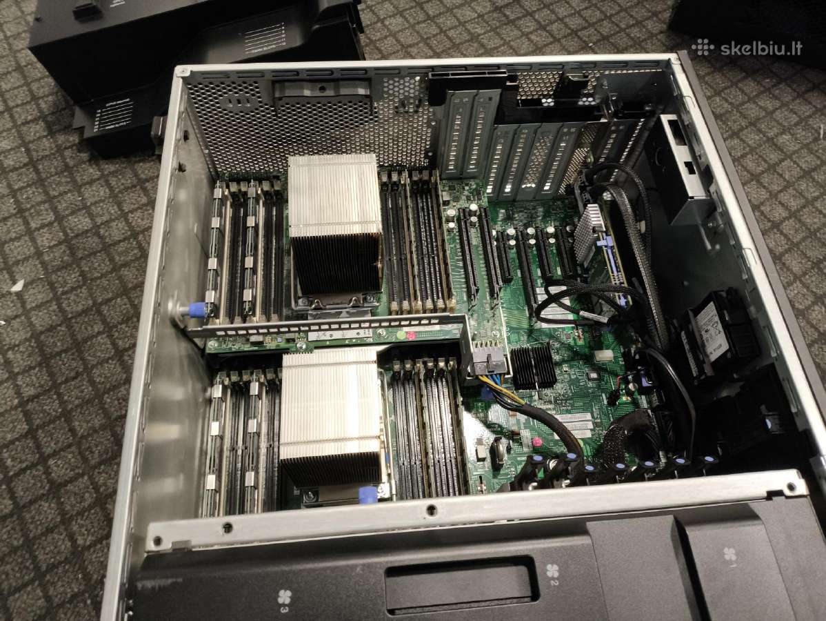 Lenovo System x3500 M4 21tb HDD, 64gb RAM, X2 Cpu - nuotraukos Nr. 6