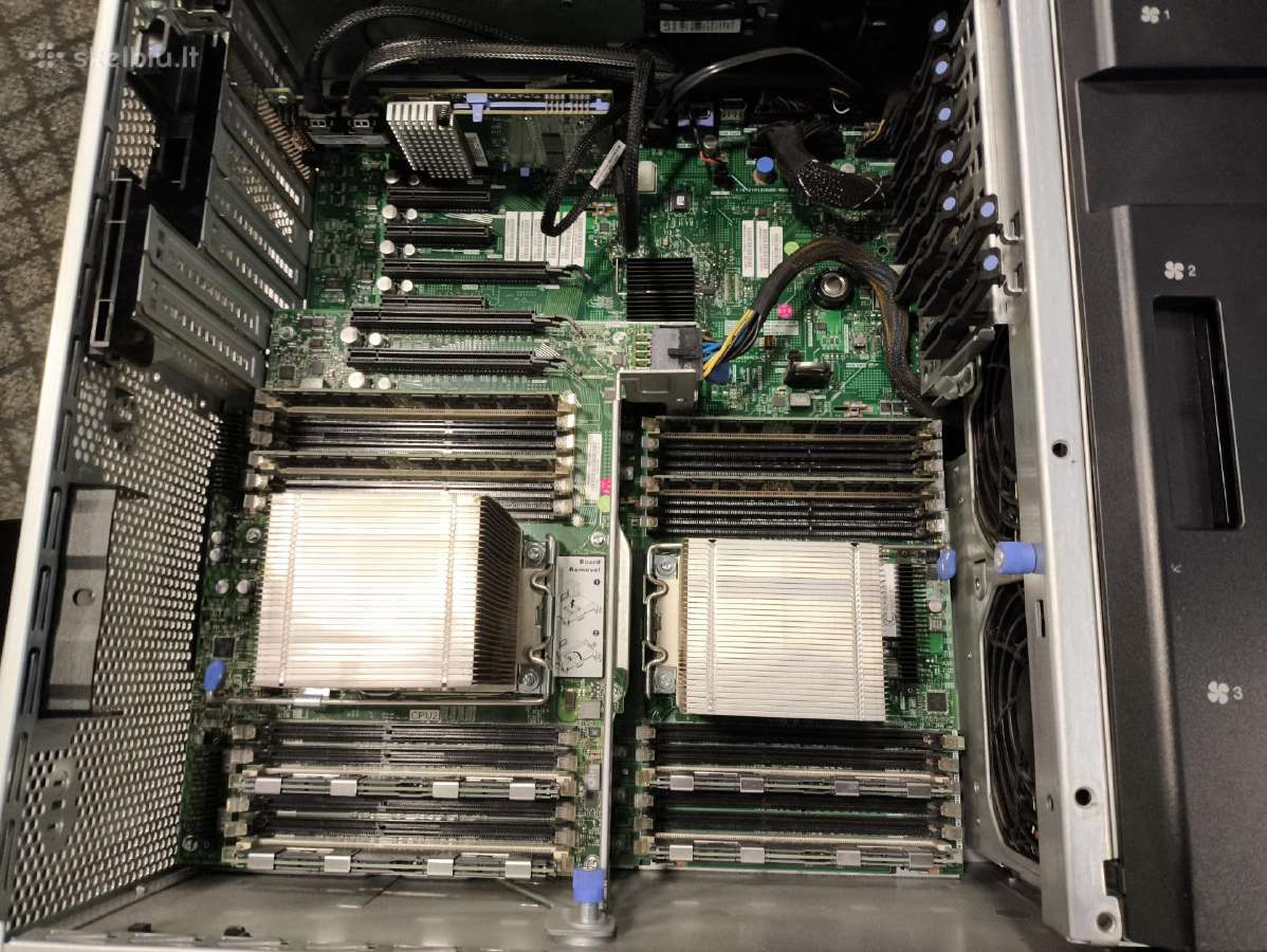 Lenovo System x3500 M4 21tb HDD, 64gb RAM, X2 Cpu - nuotraukos Nr. 5