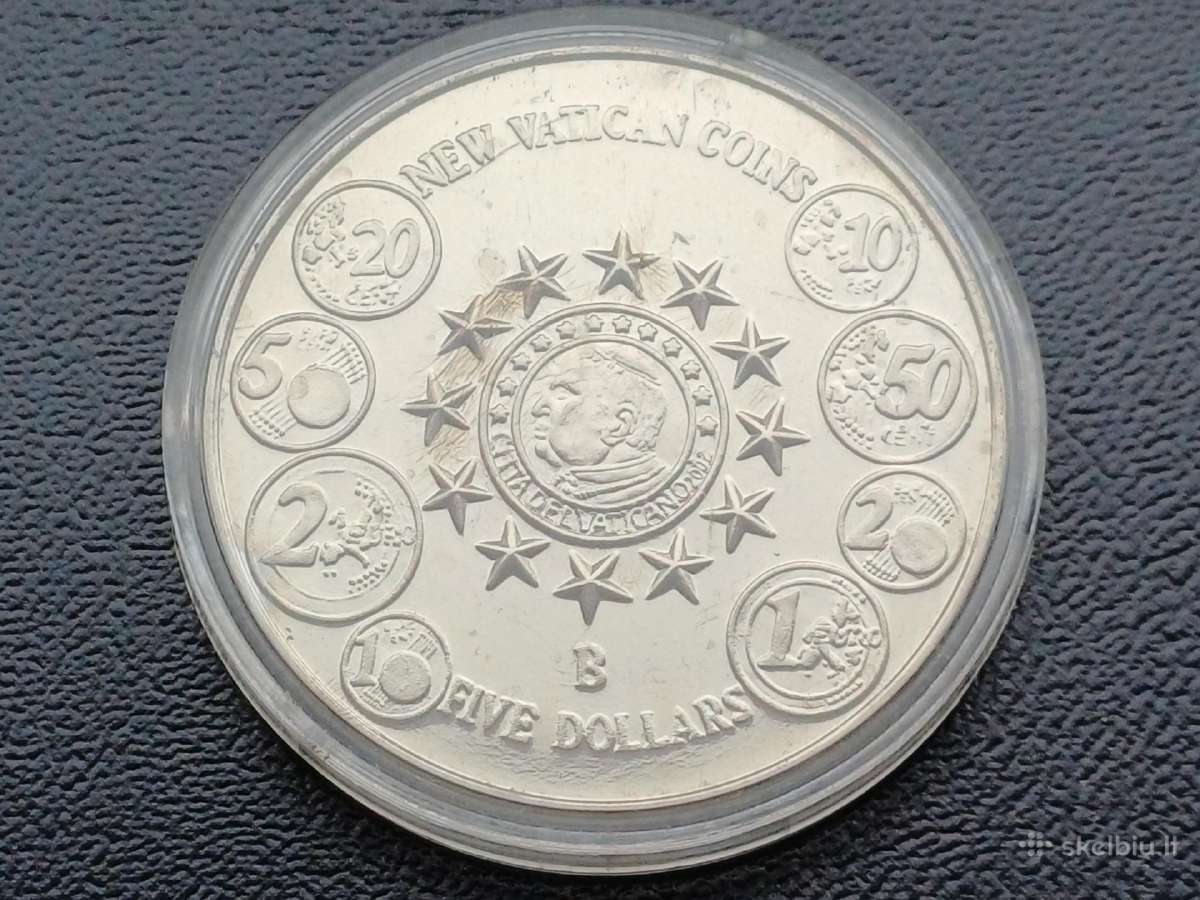 5 doleriai 2004m. Liberija unc