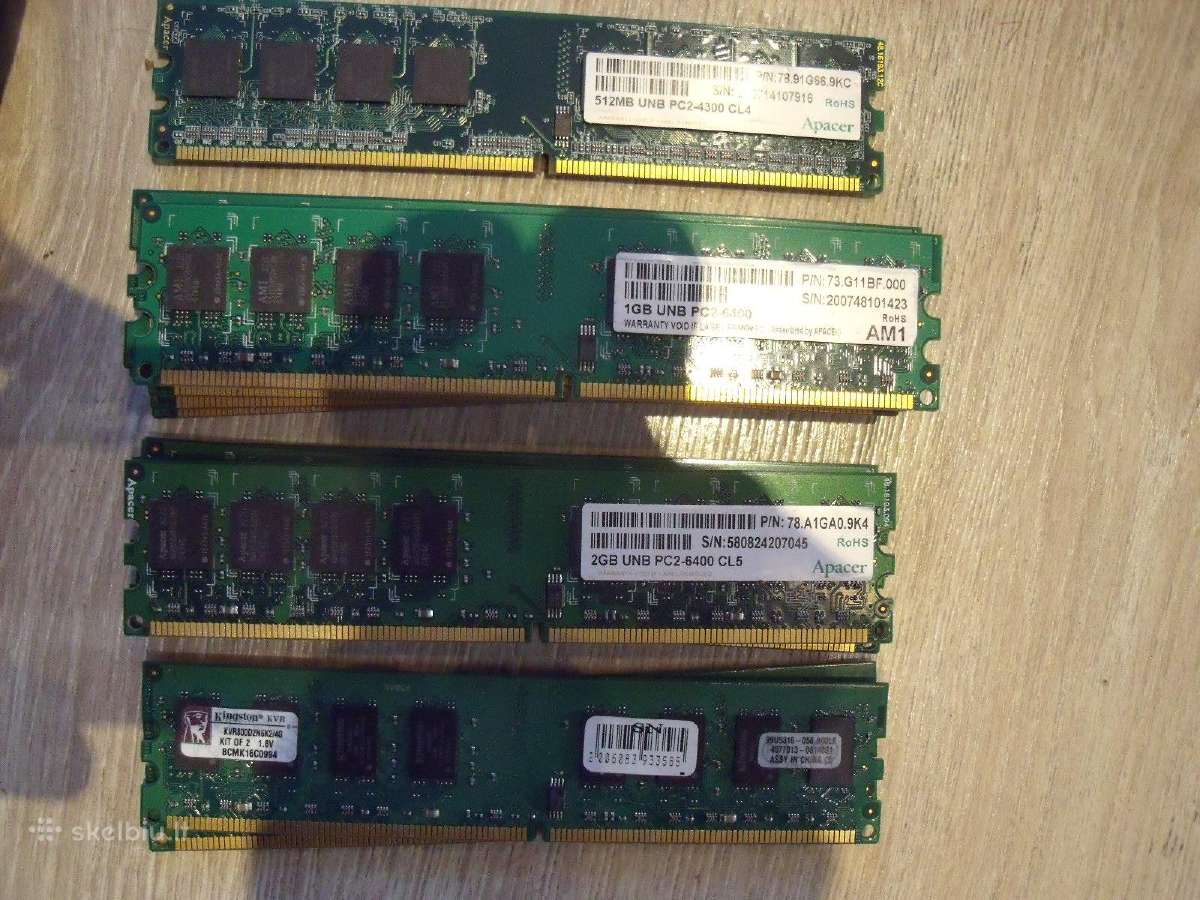 RAM ddr , ddr2 , ddr3 - nuotraukos Nr. 3